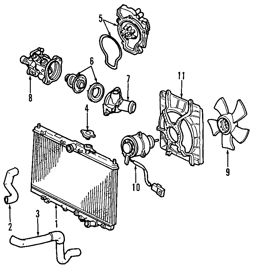 5COOLING SYSTEM. COOLING FAN. RADIATOR. WATER PUMP.https://images.simplepart.com/images/parts/motor/fullsize/F666030.png