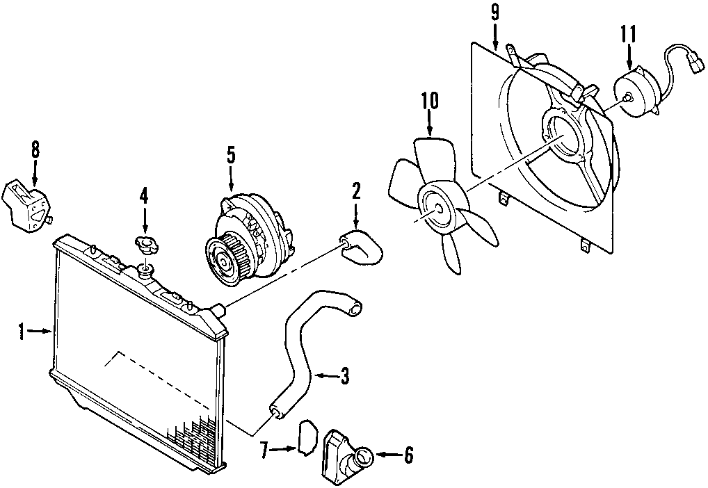 3COOLING SYSTEM. COOLING FAN. RADIATOR. WATER PUMP.https://images.simplepart.com/images/parts/motor/fullsize/F669040.png