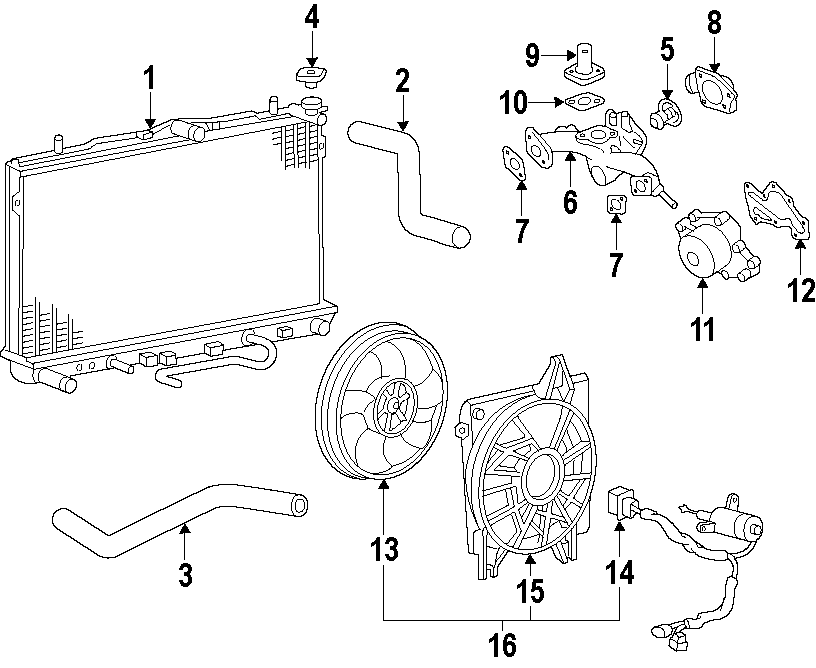 16COOLING SYSTEM. COOLING FAN. RADIATOR. WATER PUMP.https://images.simplepart.com/images/parts/motor/fullsize/F673040.png