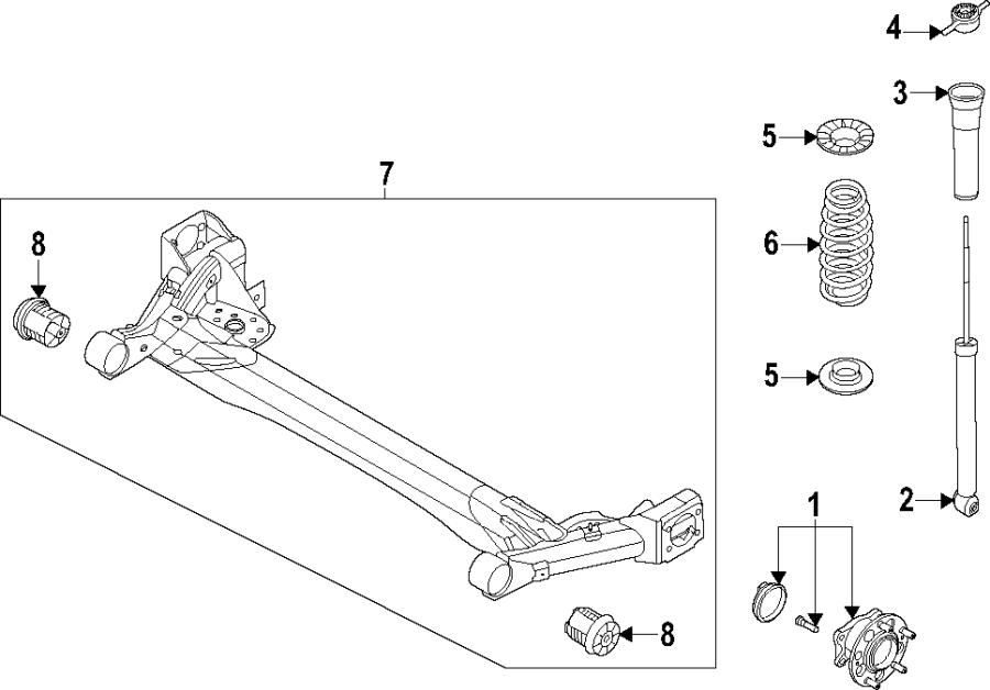 6Rear suspension. Suspension components.https://images.simplepart.com/images/parts/motor/fullsize/F67C130.png