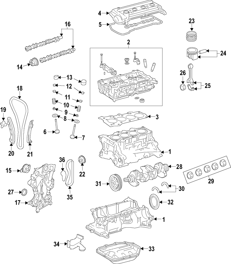 Camshaft & timing. Crankshaft & bearings. Cylinder head & valves. Lubrication. Mounts. Pistons. Rings & bearings.https://images.simplepart.com/images/parts/motor/fullsize/F67L045.png