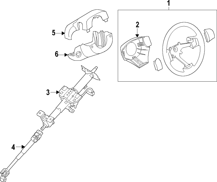 5Steering column. Steering wheel.https://images.simplepart.com/images/parts/motor/fullsize/F67P080.png