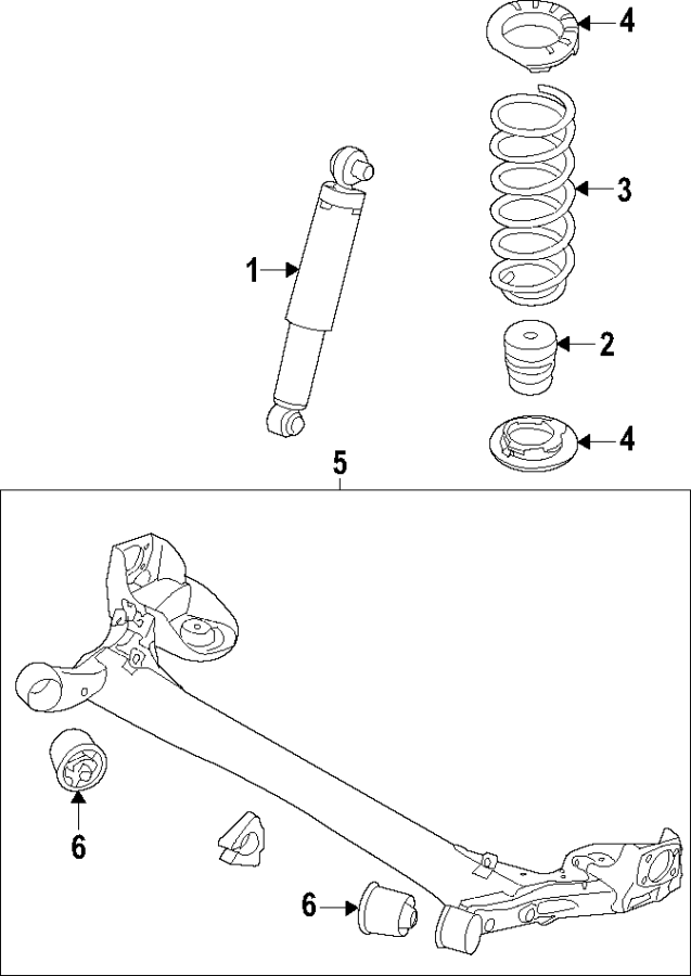 9Rear suspension. Suspension components.https://images.simplepart.com/images/parts/motor/fullsize/F67P090.png