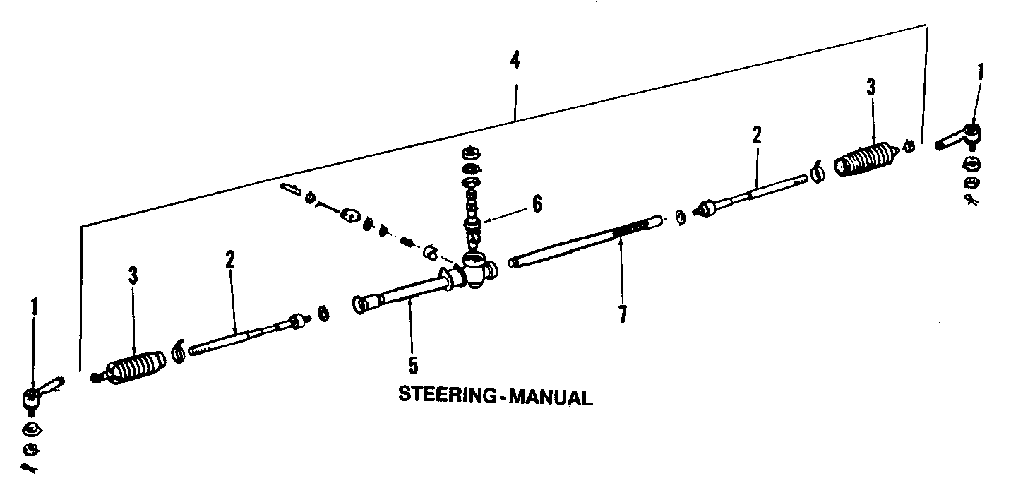 Diagram STEERING GEAR & LINKAGE. for your 2020 Mazda CX-5 2.5L SKYACTIV A/T AWD Touring Sport Utility 