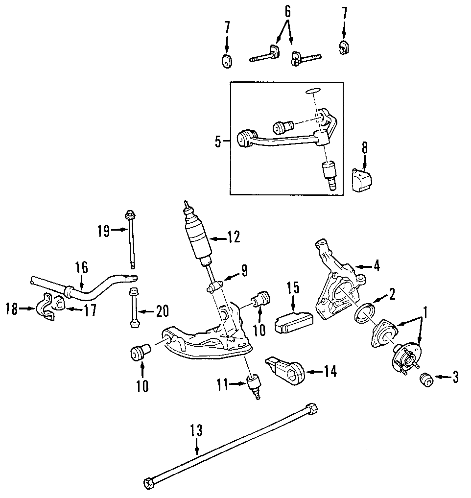 Diagram FRONT SUSPENSION. for your 2012 Mazda MX-5 Miata   