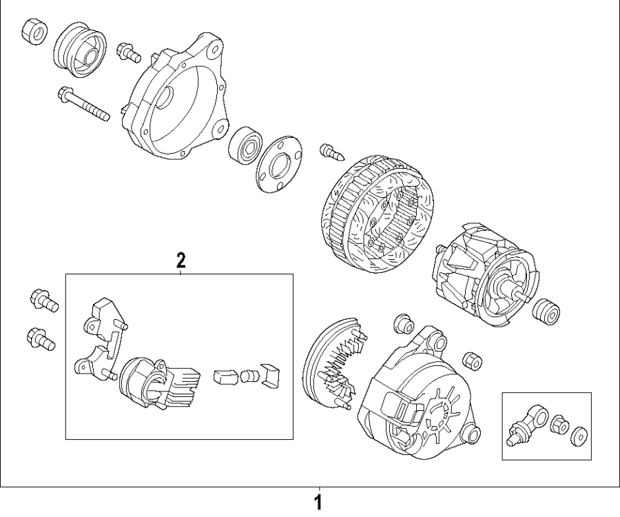 Diagram Alternator. for your 2006 Mazda 3   