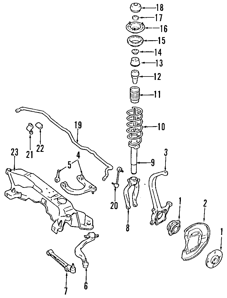 13FRONT SUSPENSION. LOWER CONTROL ARM. STABILIZER BAR. SUSPENSION COMPONENTS. UPPER CONTROL ARM.https://images.simplepart.com/images/parts/motor/fullsize/F702060.png