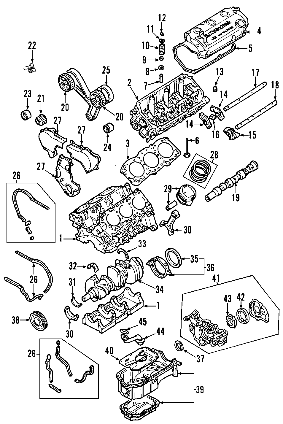 44CAMSHAFT & TIMING. CRANKSHAFT & BEARINGS. CYLINDER HEAD & VALVES. LUBRICATION. MOUNTS. PISTONS. RINGS & BEARINGS.https://images.simplepart.com/images/parts/motor/fullsize/F703070.png