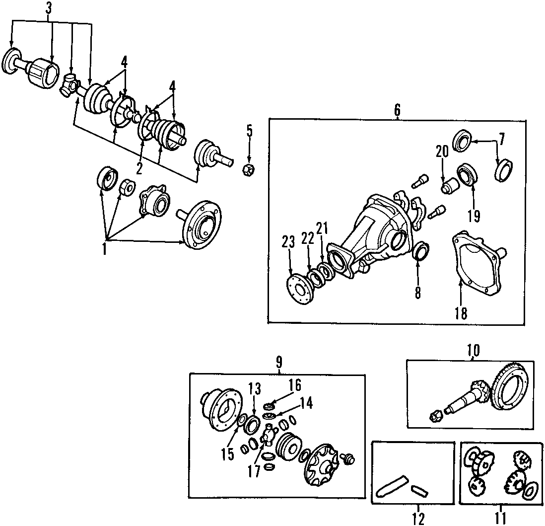 9REAR AXLE. AXLE SHAFTS & JOINTS. DIFFERENTIAL. PROPELLER SHAFT.https://images.simplepart.com/images/parts/motor/fullsize/F703137.png