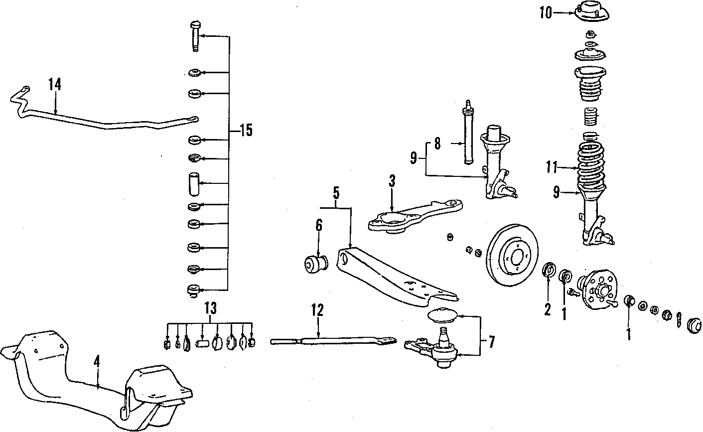 7FRONT SUSPENSION. LOWER CONTROL ARM. STABILIZER BAR. SUSPENSION COMPONENTS.https://images.simplepart.com/images/parts/motor/fullsize/F705070.png