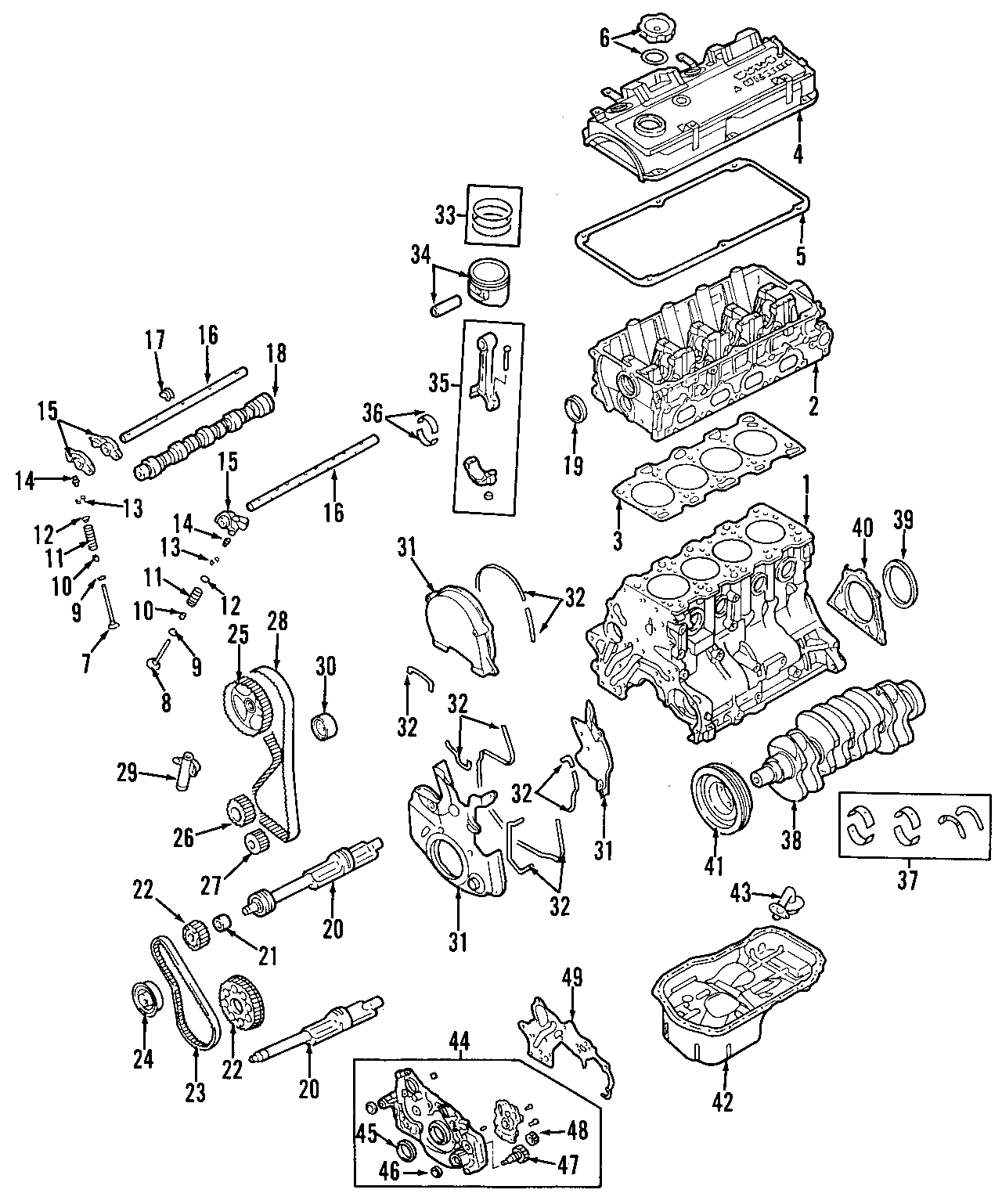 35CAMSHAFT & TIMING. CRANKSHAFT & BEARINGS. CYLINDER HEAD & VALVES. LUBRICATION. MOUNTS. PISTONS. RINGS & BEARINGS.https://images.simplepart.com/images/parts/motor/fullsize/F706048.png