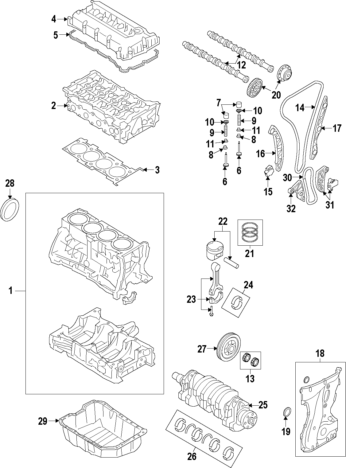 12CAMSHAFT & TIMING. CRANKSHAFT & BEARINGS. CYLINDER HEAD & VALVES. LUBRICATION. MOUNTS. PISTONS. RINGS & BEARINGS.https://images.simplepart.com/images/parts/motor/fullsize/F70B045.png