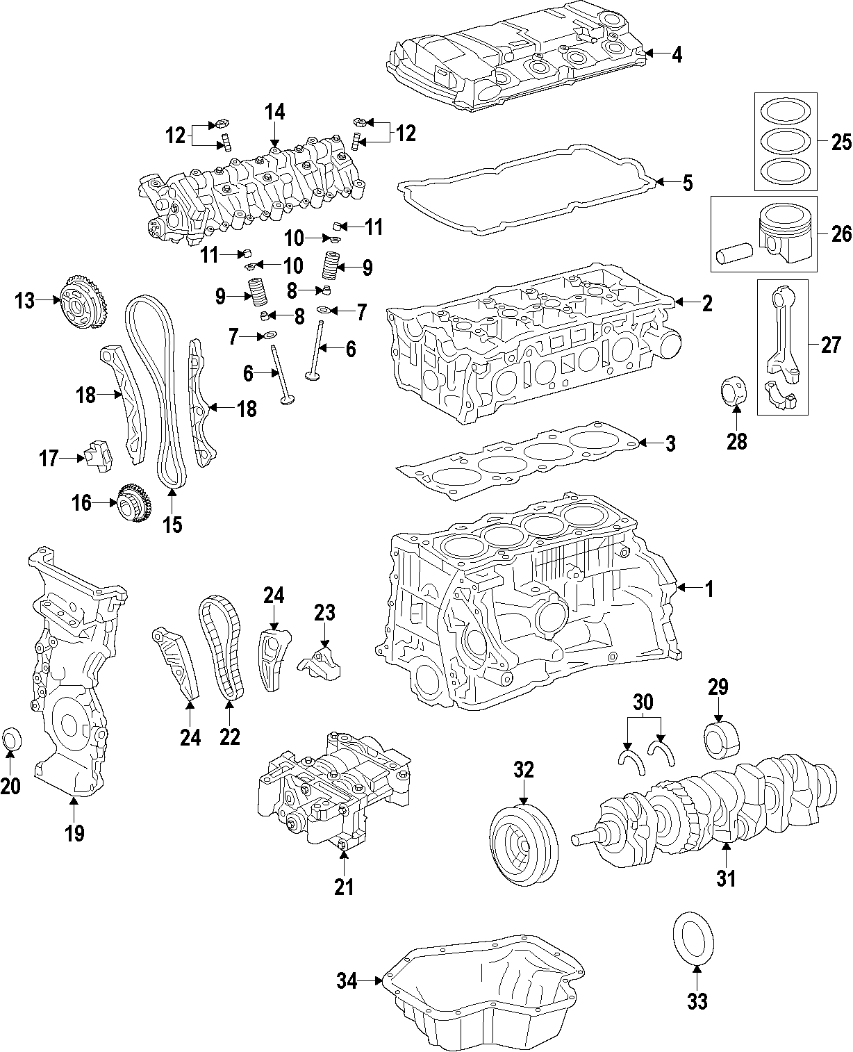 8CAMSHAFT & TIMING. CRANKSHAFT & BEARINGS. CYLINDER HEAD & VALVES. LUBRICATION. MOUNTS. PISTONS. RINGS & BEARINGS.https://images.simplepart.com/images/parts/motor/fullsize/F70C050.png