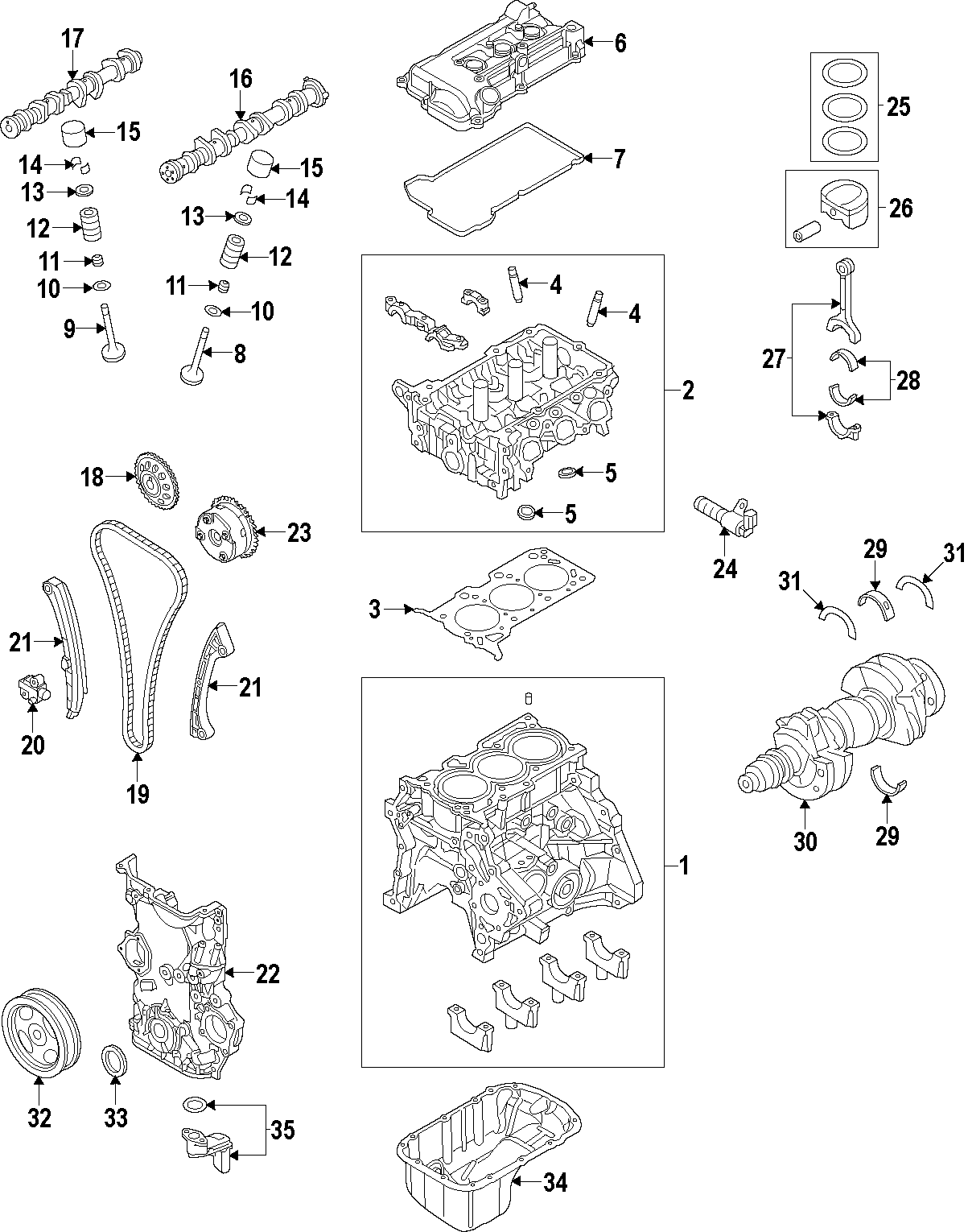 35CAMSHAFT & TIMING. CRANKSHAFT & BEARINGS. CYLINDER HEAD & VALVES. LUBRICATION. MOUNTS. PISTONS. RINGS & BEARINGS.https://images.simplepart.com/images/parts/motor/fullsize/F70D040.png