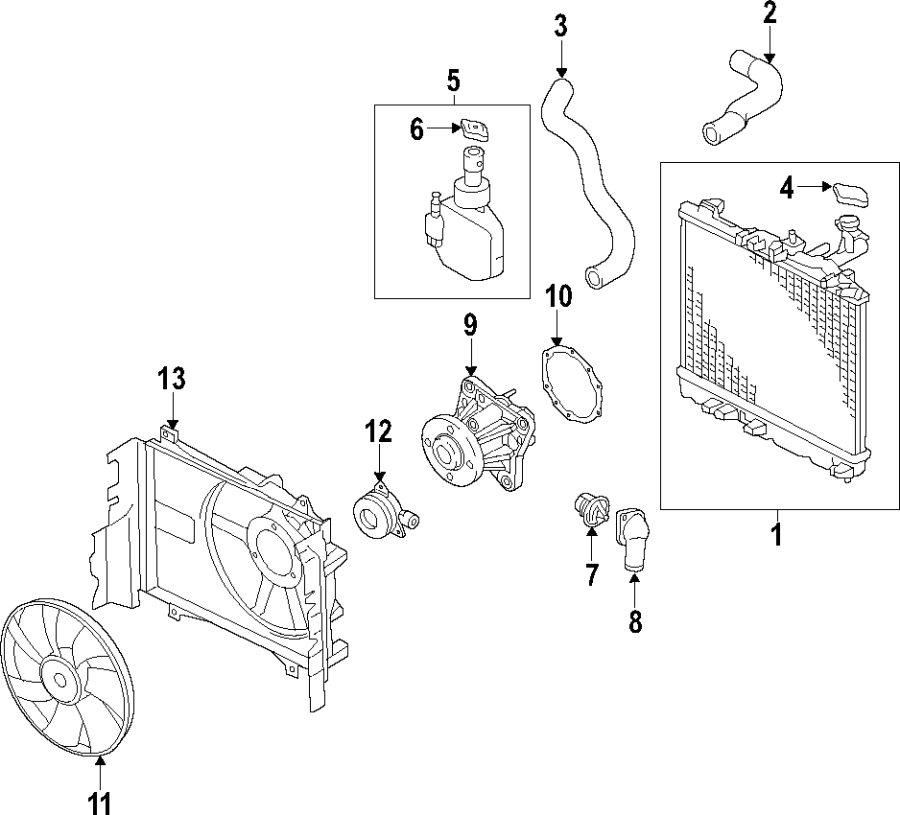 9COOLING SYSTEM. COOLING FAN. RADIATOR. WATER PUMP.https://images.simplepart.com/images/parts/motor/fullsize/F70E010.png