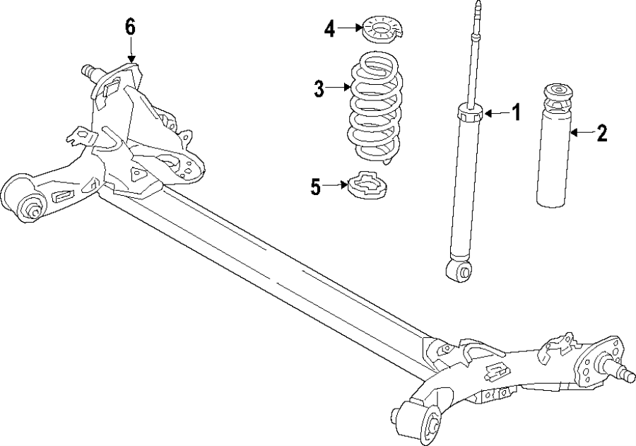 Rear suspension. Suspension components.https://images.simplepart.com/images/parts/motor/fullsize/F70E070.png