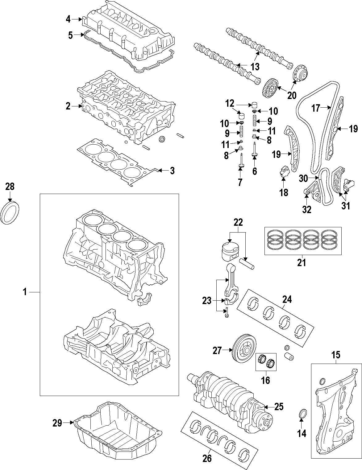 7CAMSHAFT & TIMING. CRANKSHAFT & BEARINGS. CYLINDER HEAD & VALVES. LUBRICATION. MOUNTS. PISTONS. RINGS & BEARINGS.https://images.simplepart.com/images/parts/motor/fullsize/F714040.png