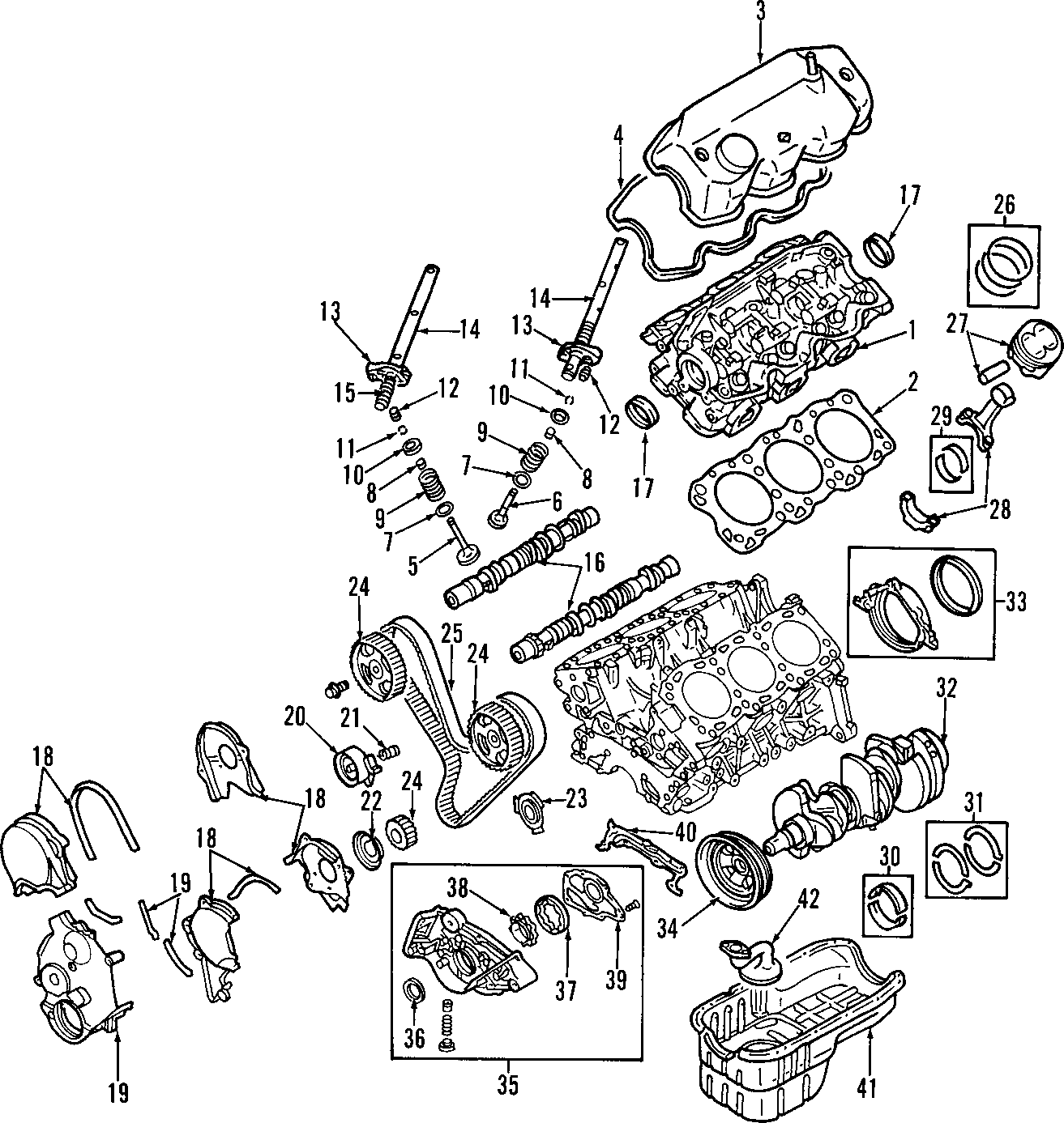 4CAMSHAFT & TIMING. CRANKSHAFT & BEARINGS. CYLINDER HEAD & VALVES. LUBRICATION. MOUNTS. PISTONS. RINGS & BEARINGS.https://images.simplepart.com/images/parts/motor/fullsize/F715045.png