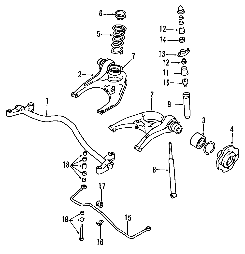 13REAR SUSPENSION. LOWER CONTROL ARM. STABILIZER BAR. SUSPENSION COMPONENTS.https://images.simplepart.com/images/parts/motor/fullsize/F720140.png