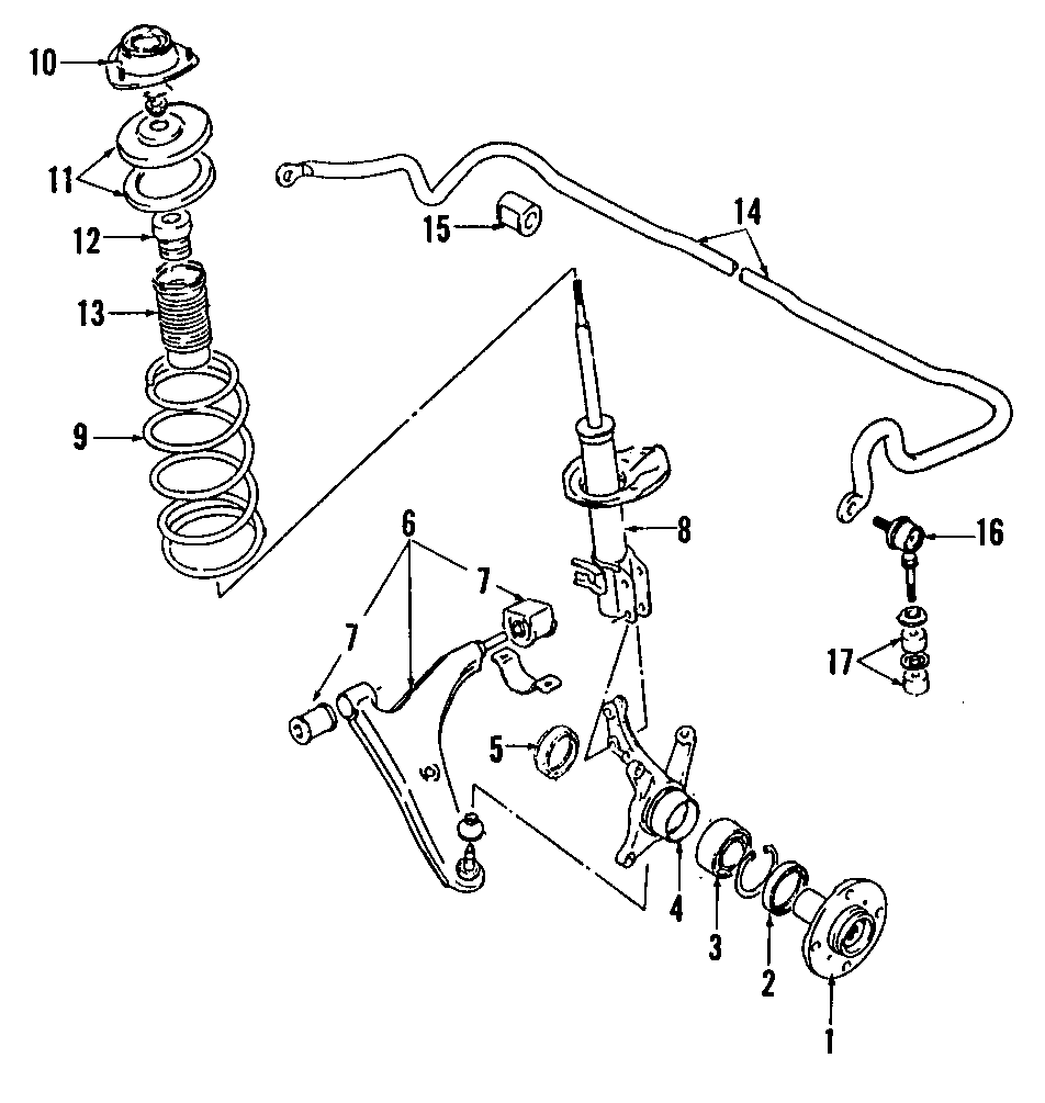6FRONT SUSPENSION. LOWER CONTROL ARM. STABILIZER BAR. SUSPENSION COMPONENTS.https://images.simplepart.com/images/parts/motor/fullsize/F740160.png