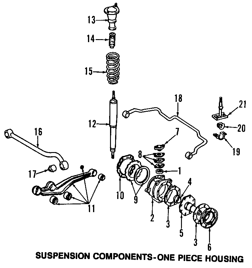 Diagram FRONT SUSPENSION. STABILIZER BAR. SUSPENSION COMPONENTS. for your 2006 Toyota Corolla   