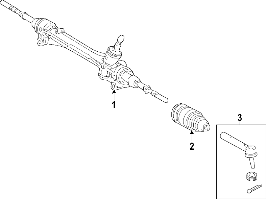 Diagram STEERING GEAR & LINKAGE. for your 2007 Toyota Tundra   