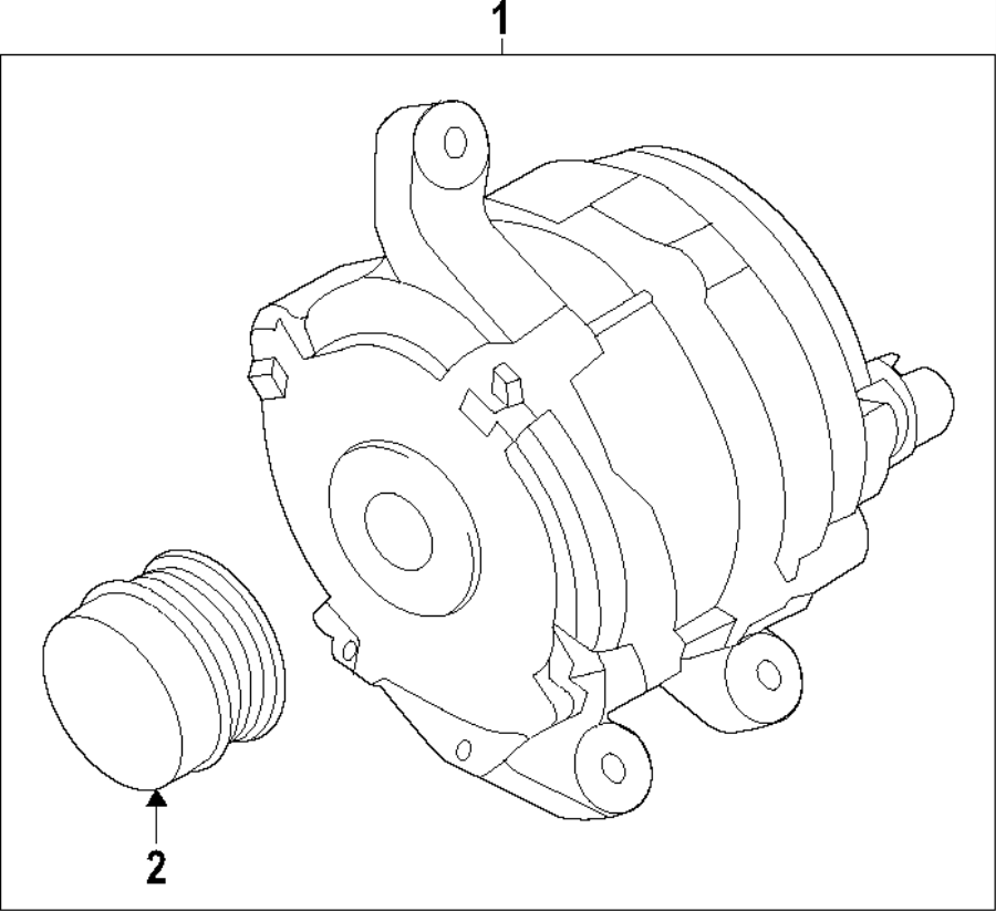 Lincoln MKC Alternator Pulley - FJ7Z10344A | Sheehy Ford Lincoln ...