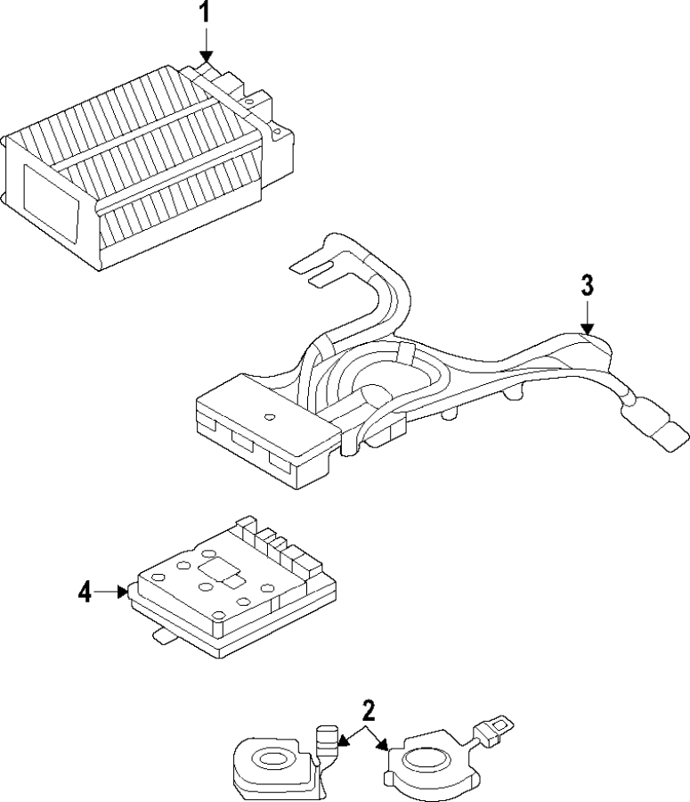 2020 Land-rover Range Rover Velar Drive Motor Battery Pack Cooling Fan ...