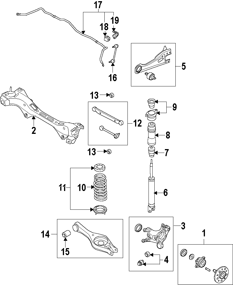 6REAR SUSPENSION. LOWER CONTROL ARM. STABILIZER BAR. SUSPENSION COMPONENTS. UPPER CONTROL ARM.https://images.simplepart.com/images/parts/motor/fullsize/F958100.png