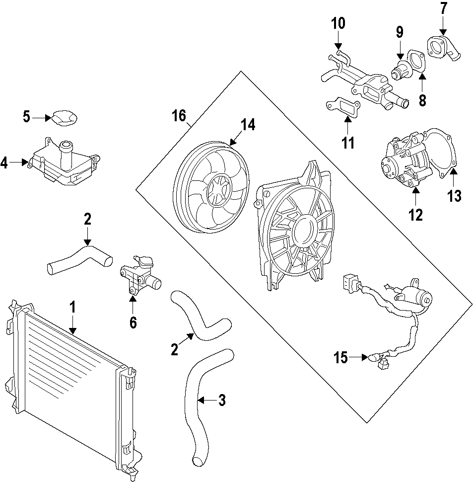 1COOLING SYSTEM. COOLING FAN. RADIATOR. WATER PUMP.https://images.simplepart.com/images/parts/motor/fullsize/F95B035.png