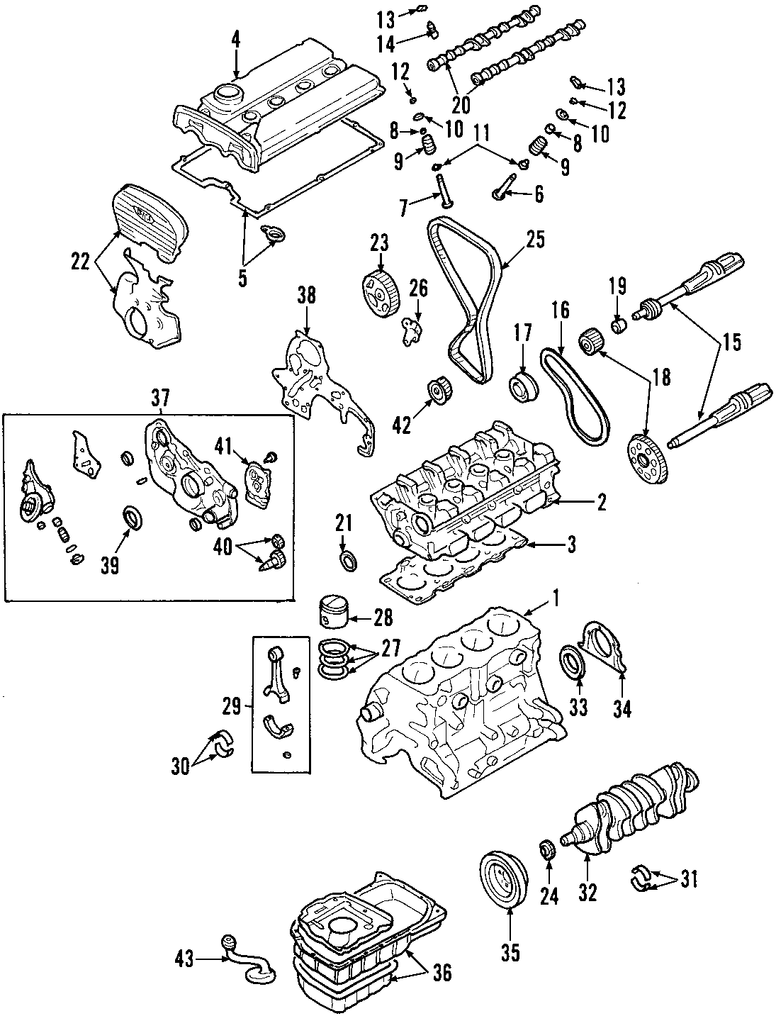 36CAMSHAFT & TIMING. CRANKSHAFT & BEARINGS. CYLINDER HEAD & VALVES. LUBRICATION. MOUNTS. PISTONS. RINGS & BEARINGS.https://images.simplepart.com/images/parts/motor/fullsize/F961052.png