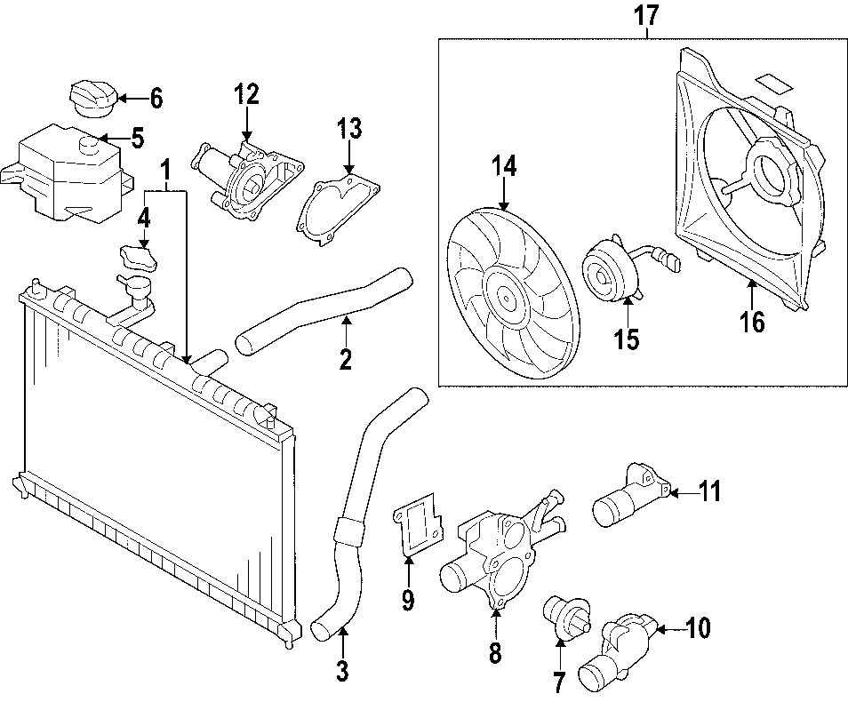 12COOLING SYSTEM. COOLING FAN. RADIATOR. WATER PUMP.https://images.simplepart.com/images/parts/motor/fullsize/F962030.png