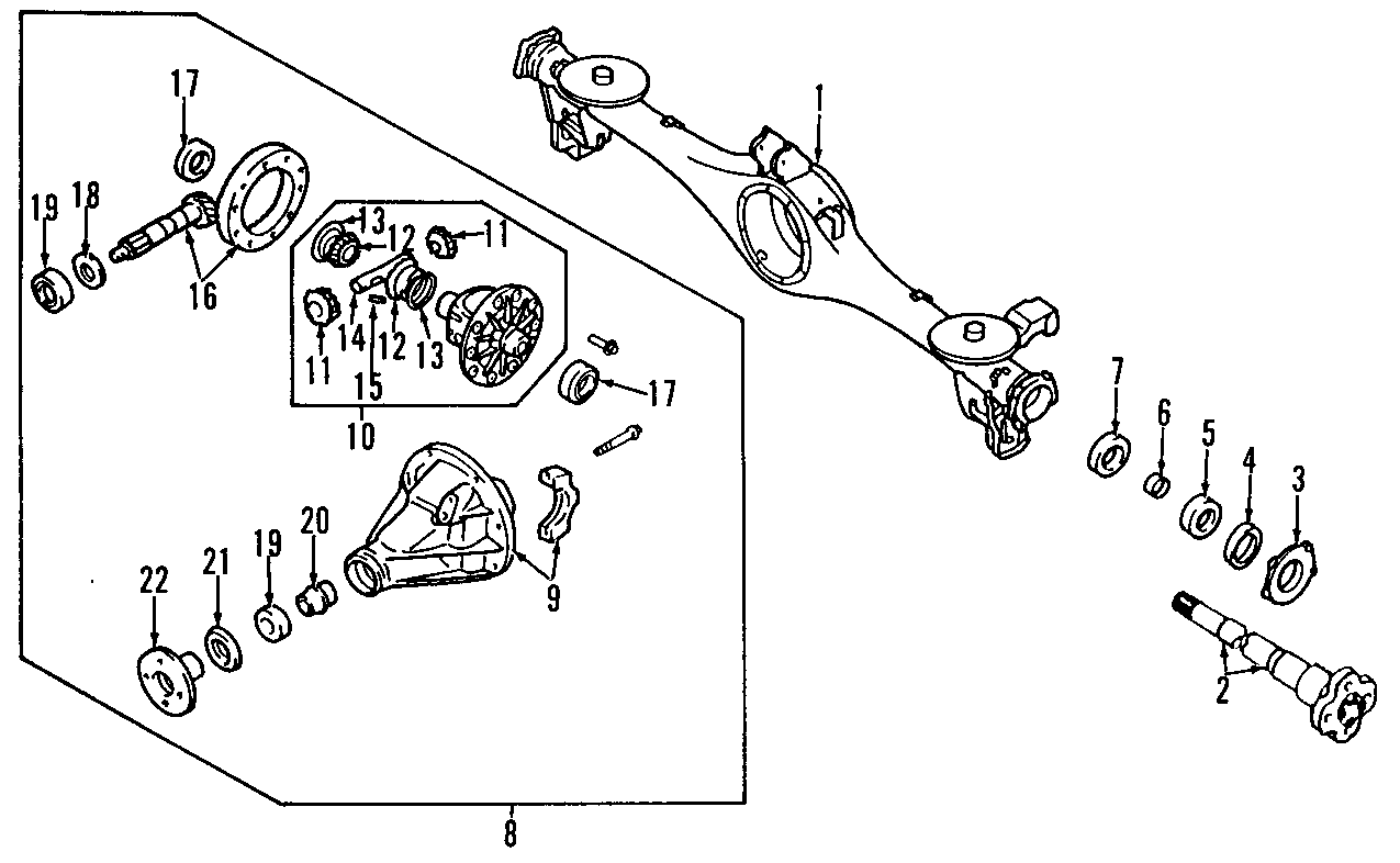 REAR AXLE. DIFFERENTIAL. PROPELLER SHAFT.https://images.simplepart.com/images/parts/motor/fullsize/F964090.png