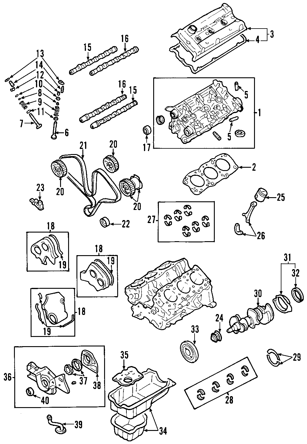 35CAMSHAFT & TIMING. CRANKSHAFT & BEARINGS. CYLINDER HEAD & VALVES. LUBRICATION. MOUNTS. PISTONS. RINGS & BEARINGS.https://images.simplepart.com/images/parts/motor/fullsize/F965030.png