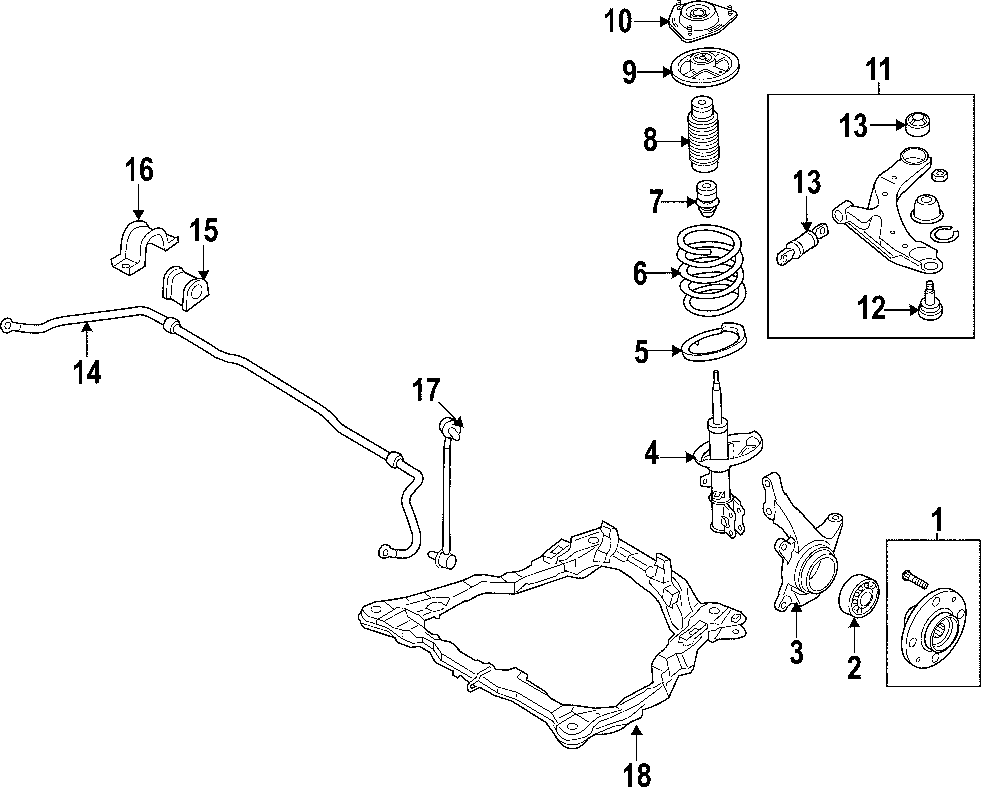 3FRONT SUSPENSION. LOWER CONTROL ARM. STABILIZER BAR. SUSPENSION COMPONENTS.https://images.simplepart.com/images/parts/motor/fullsize/F967050.png