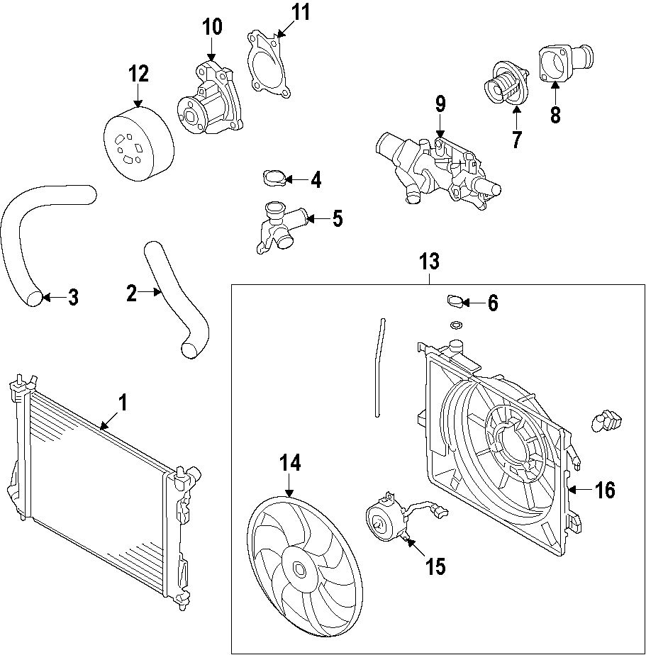 9COOLING SYSTEM. COOLING FAN. RADIATOR. WATER PUMP.https://images.simplepart.com/images/parts/motor/fullsize/F96D030.png