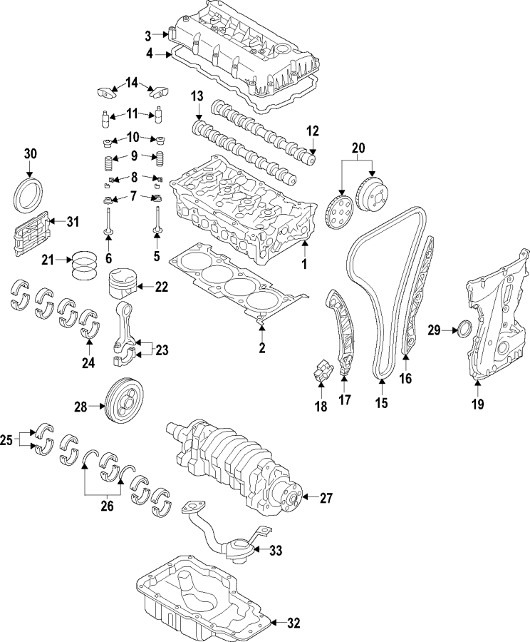 25CAMSHAFT & TIMING. CRANKSHAFT & BEARINGS. CYLINDER HEAD & VALVES. LUBRICATION. PISTONS. RINGS & BEARINGS.https://images.simplepart.com/images/parts/motor/fullsize/F96E075.png