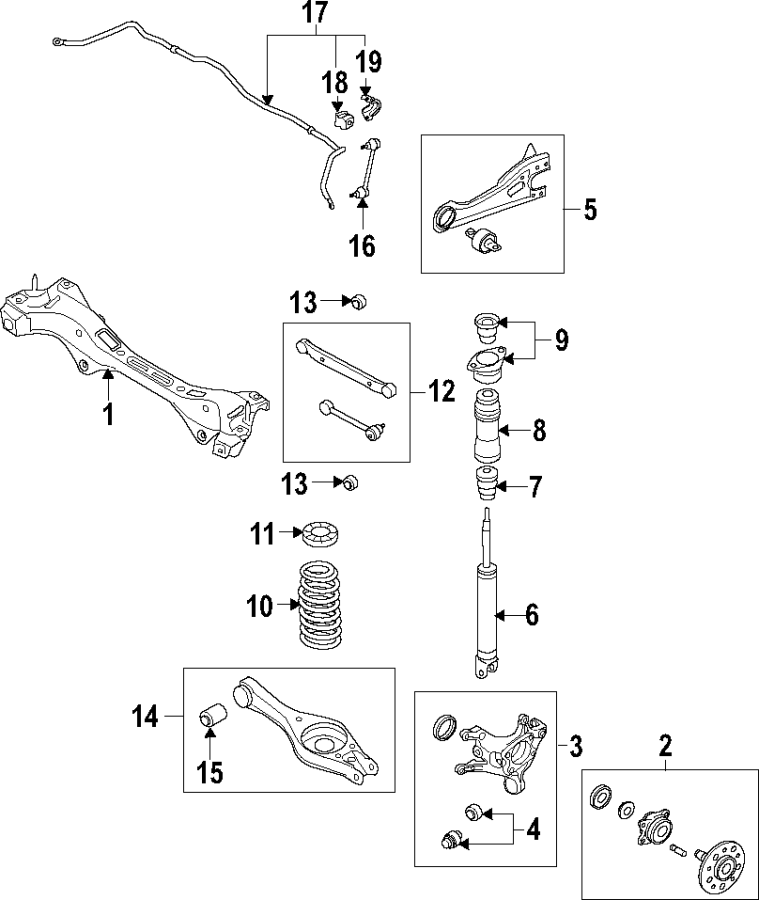 16REAR SUSPENSION. LOWER CONTROL ARM. STABILIZER BAR. SUSPENSION COMPONENTS. UPPER CONTROL ARM.https://images.simplepart.com/images/parts/motor/fullsize/F96E080.png