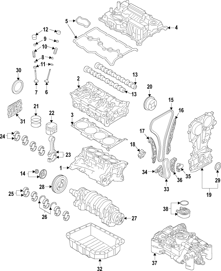 CAMSHAFT & TIMING. CRANKSHAFT & BEARINGS. CYLINDER HEAD & VALVES. LUBRICATION. PISTONS. RINGS & BEARINGS.https://images.simplepart.com/images/parts/motor/fullsize/F96F040.png