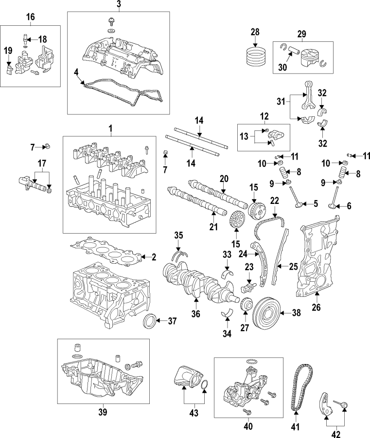 18CAMSHAFT & TIMING. CRANKSHAFT & BEARINGS. CYLINDER HEAD & VALVES. LUBRICATION. MOUNTS. PISTONS. RINGS & BEARINGS.https://images.simplepart.com/images/parts/motor/fullsize/F974060.png