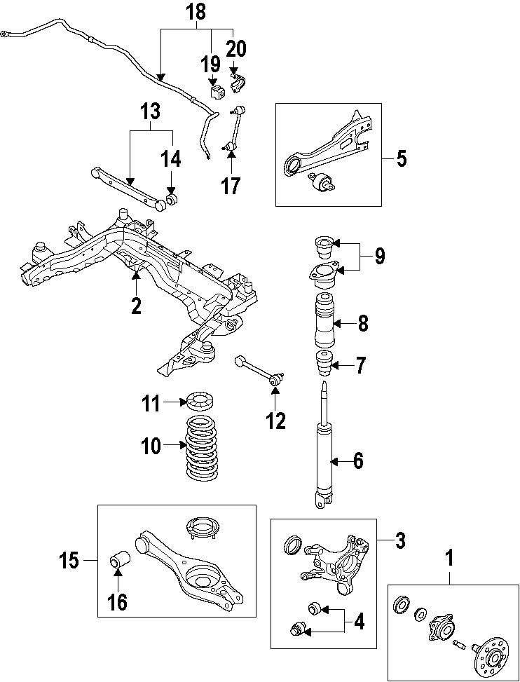 4REAR SUSPENSION. LOWER CONTROL ARM. STABILIZER BAR. SUSPENSION COMPONENTS. UPPER CONTROL ARM.https://images.simplepart.com/images/parts/motor/fullsize/F990100.png