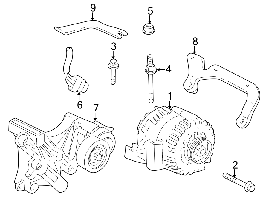 ALTERNATOR. Diagram