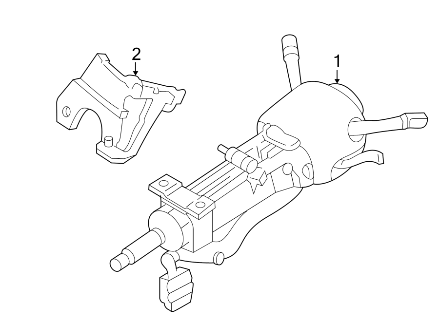 1STEERING COLUMN ASSEMBLY.https://images.simplepart.com/images/parts/motor/fullsize/FA00205.png