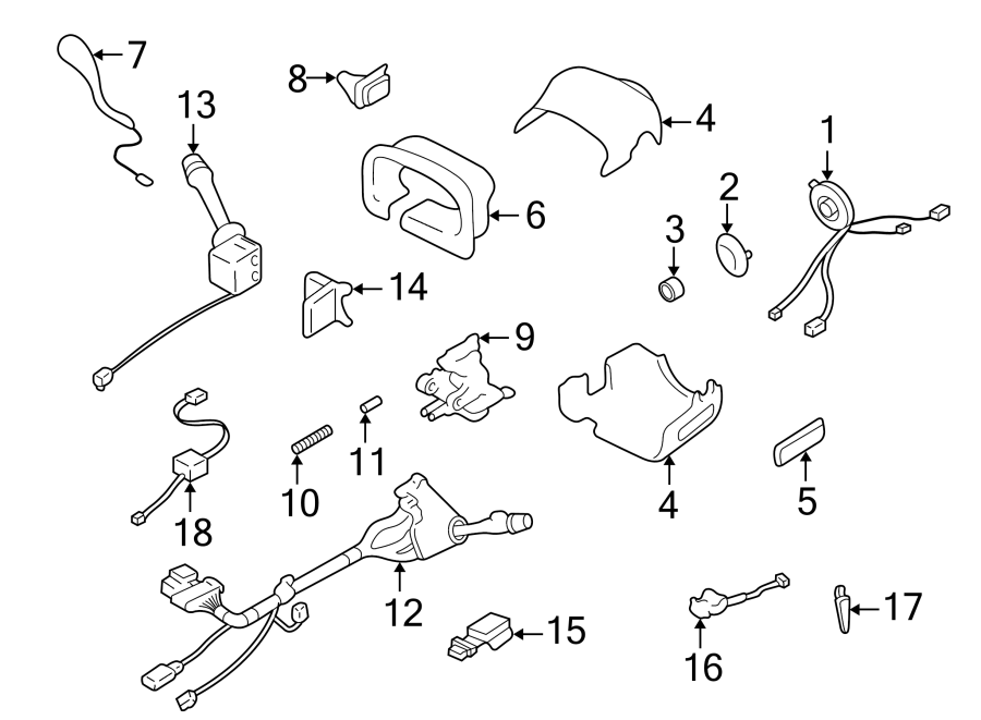 8STEERING COLUMN. SHROUD. SWITCHES & LEVERS.https://images.simplepart.com/images/parts/motor/fullsize/FA00210.png