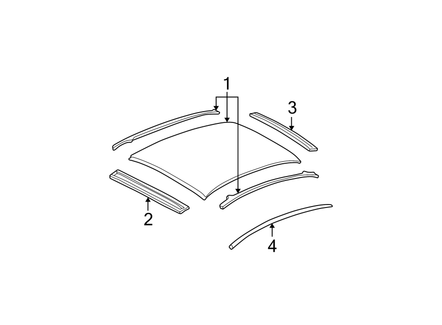 3EXTERIOR TRIM. ROOF & COMPONENTS.https://images.simplepart.com/images/parts/motor/fullsize/FA00330.png