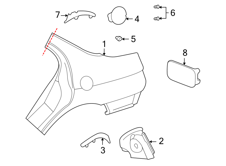 6QUARTER PANEL & COMPONENTS.https://images.simplepart.com/images/parts/motor/fullsize/FA00420.png