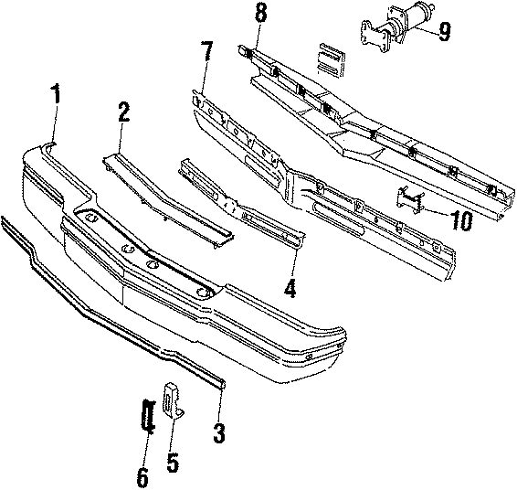 10FRONT BUMPER. BUMPER ASSEMBLY.https://images.simplepart.com/images/parts/motor/fullsize/FA82010.png