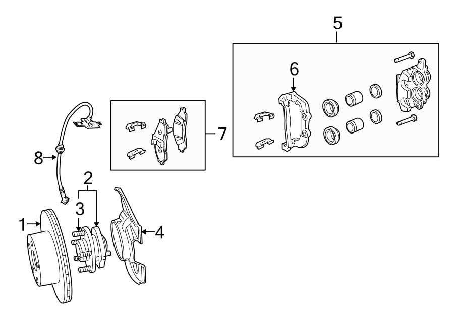 2FRONT SUSPENSION. BRAKE COMPONENTS.https://images.simplepart.com/images/parts/motor/fullsize/FB04180.png