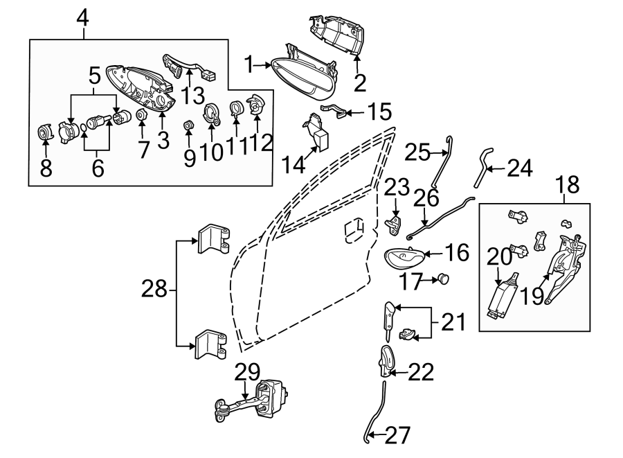 13Door. Lock & hardware.https://images.simplepart.com/images/parts/motor/fullsize/FB04345.png