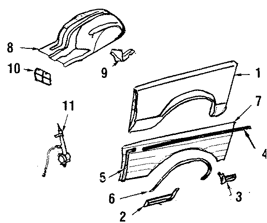 Diagram FRONT SUSPENSION. FRONT AXLE. STABILIZER BAR. SUSPENSION COMPONENTS. for your 2007 Ford F-150 4.6L Triton V8 A/T 4WD XL Standard Cab Pickup Fleetside 